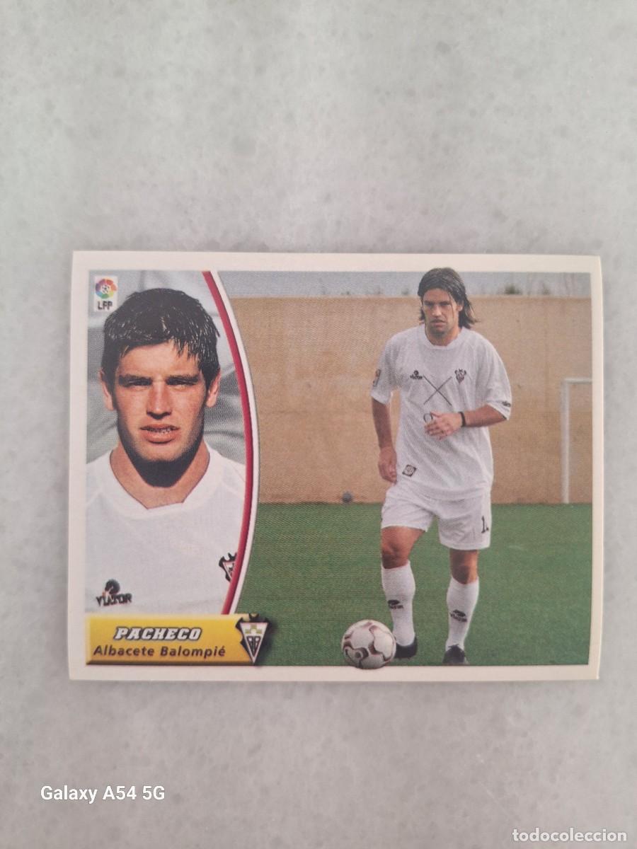 Cromos de f&uacute;tbol: FICHAJE 43 PACHECO ALBACETE ESTE 03 04 NUEVO DE SOBRE