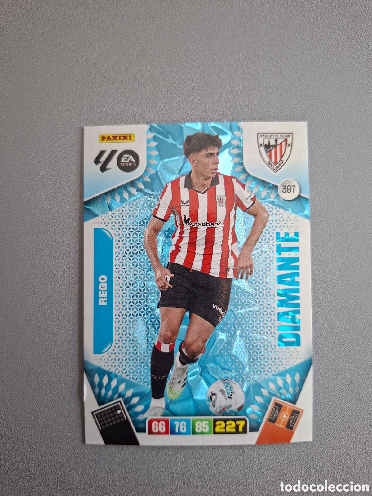 Cromos de f&uacute;tbol: Rego Diamante 397 Athletic Club - Adrenalyn 2025 2026 25 26