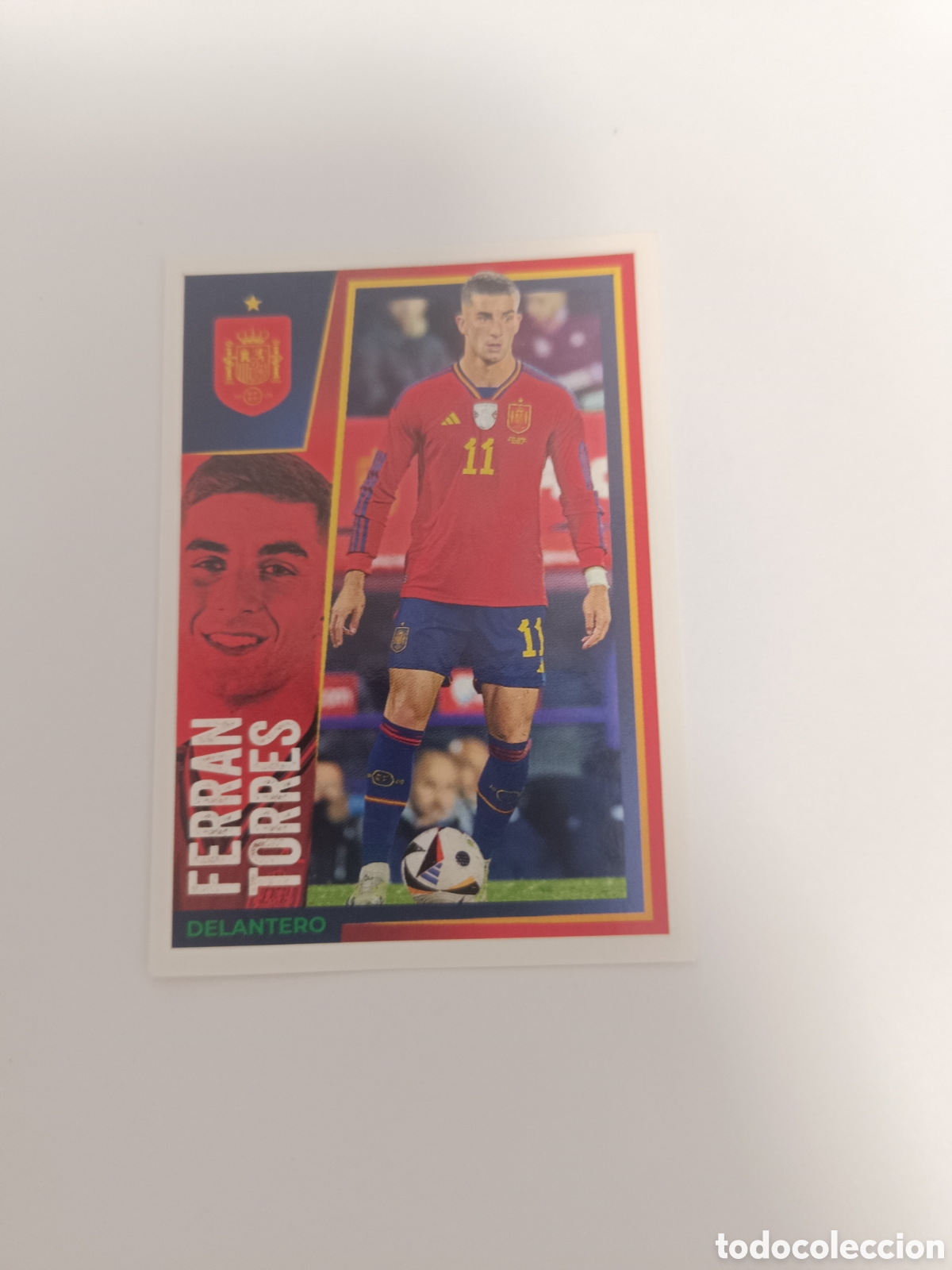Cromos de f&uacute;tbol: Vamos selecci&oacute;n euro 2024 carrefour 32 Ferran torres
