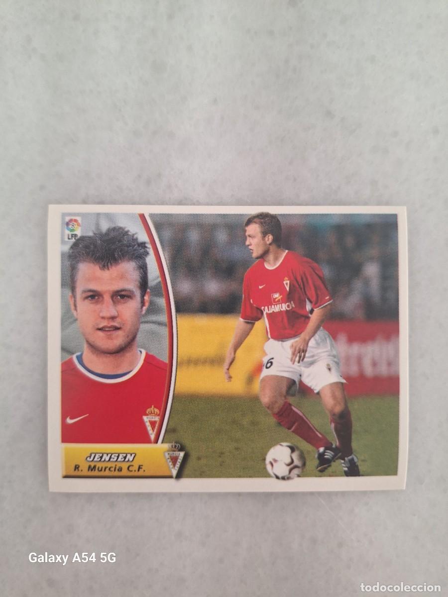 Cromos de f&uacute;tbol: FICHAJE 45 JENSEN MURCIA ESTE 03 04 NUEVO DE SOBRE