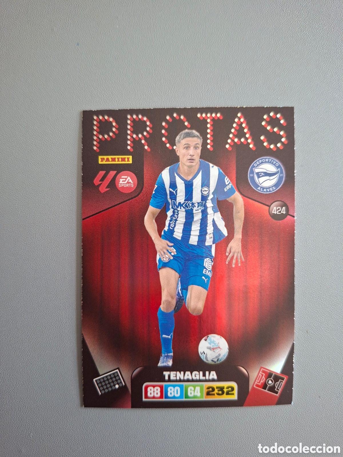 Cromos de f&uacute;tbol: Tenaglia Protas 424 Alaves - Adrenalyn 2025 2026 25 26