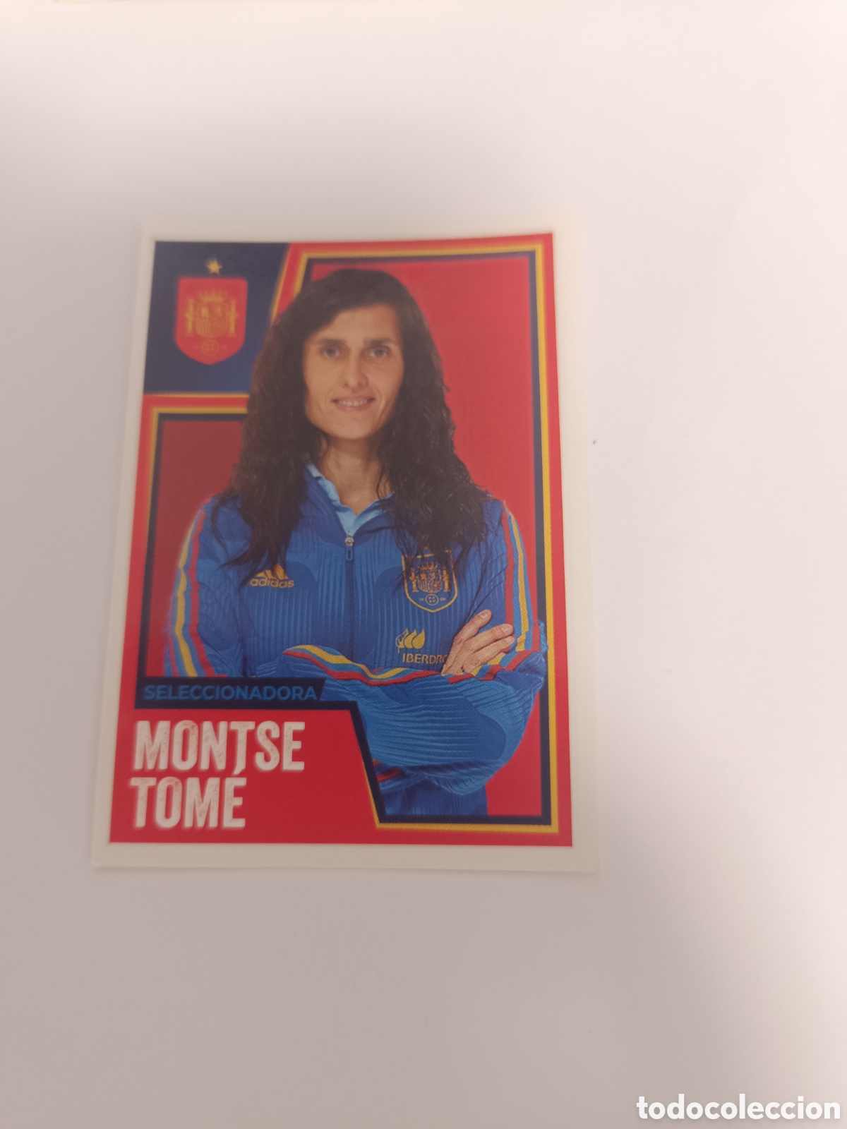 Cromos de f&uacute;tbol: Vamos selecci&oacute;n euro 2024 carrefour 39 Montse tome