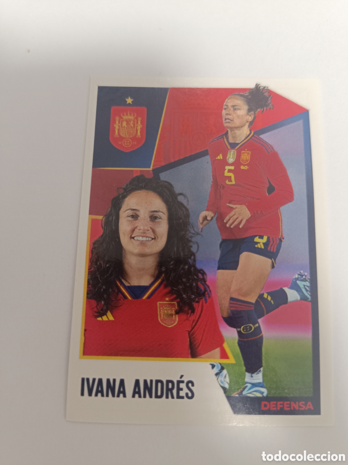 Cromos de f&uacute;tbol: Vamos selecci&oacute;n euro 2024 carrefour Ivana Andr&eacute;s 46
