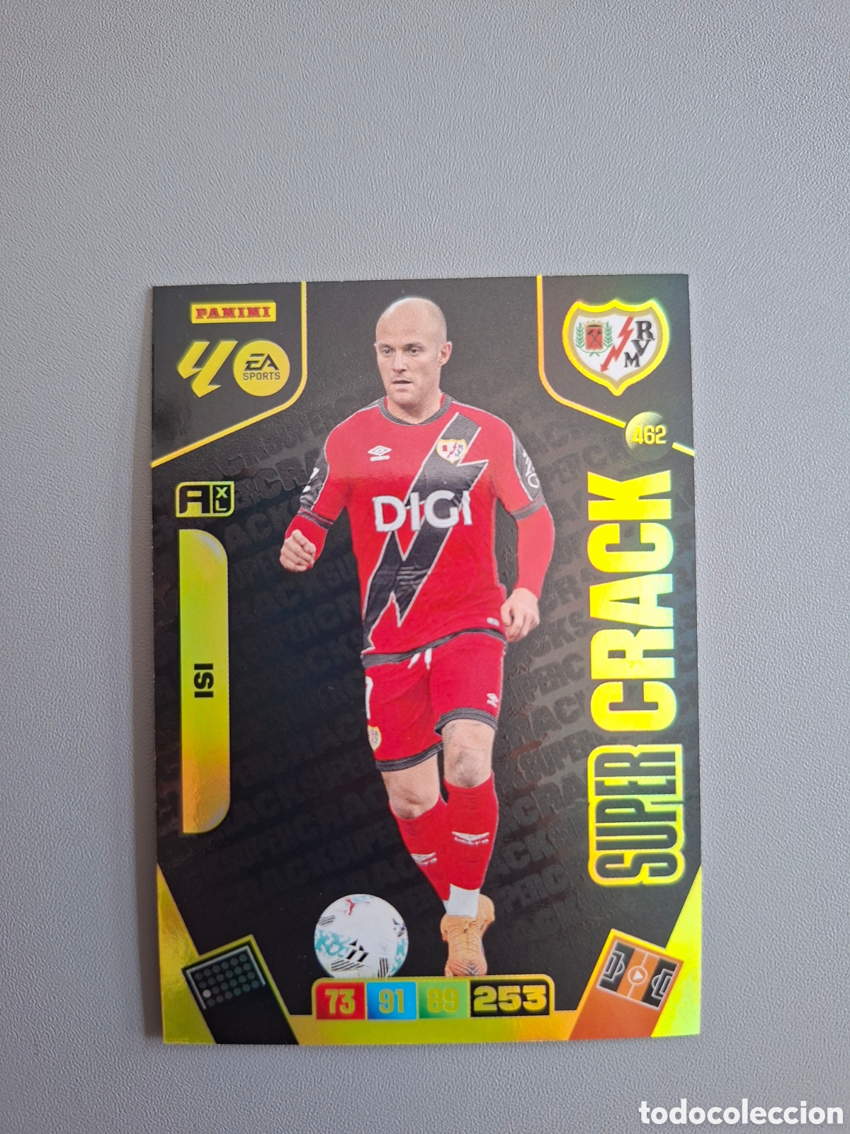 Cromos de f&uacute;tbol: Isi Super Crack 462 Rayo Vallecano - Adrenalyn 2025 2026 25 26