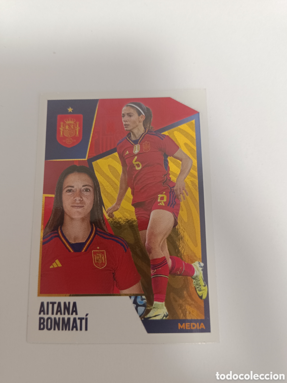 Cromos de f&uacute;tbol: Vamos selecci&oacute;n euro 2024 carrefour 53 Aitana bonmati