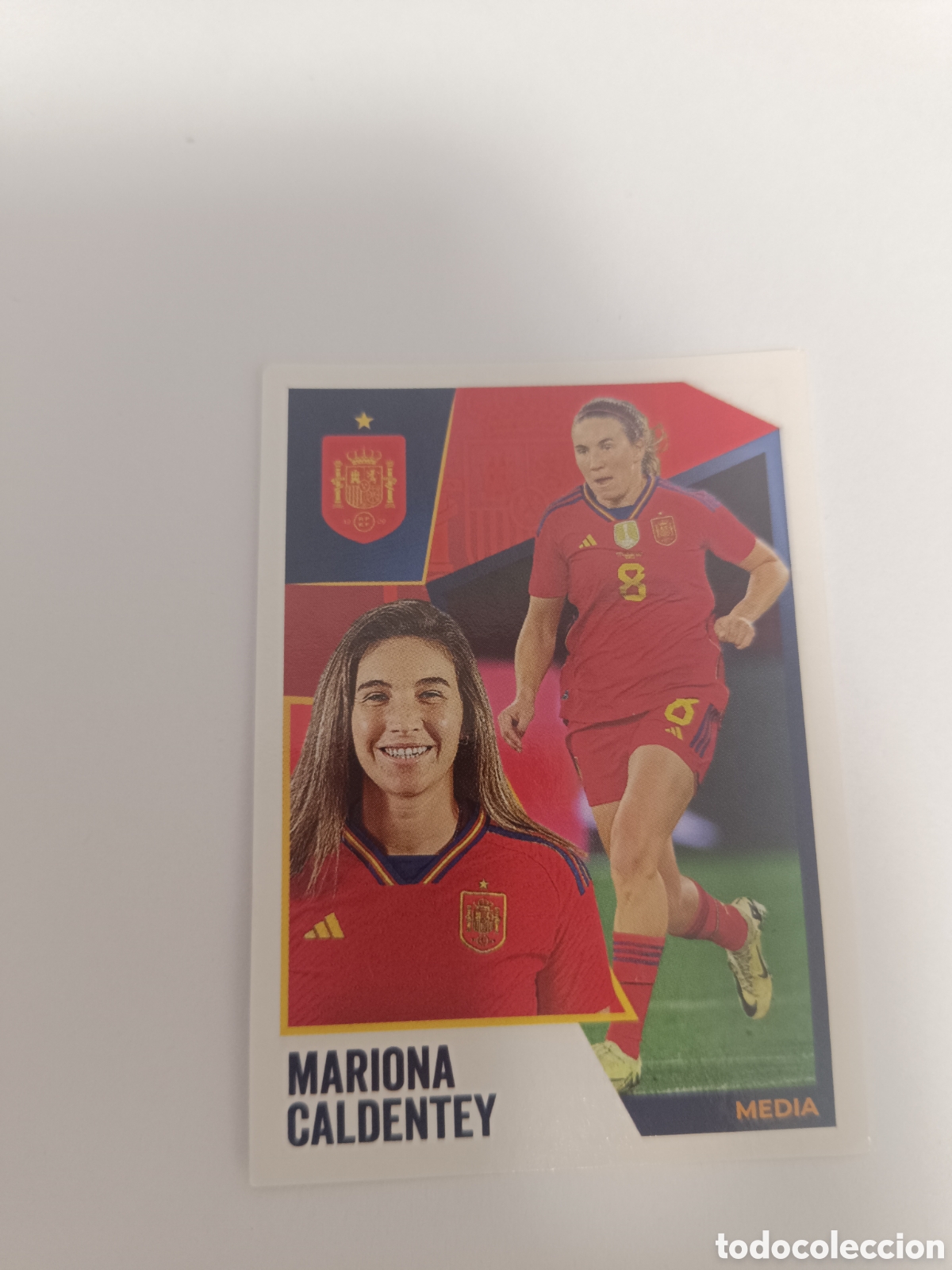 Cromos de f&uacute;tbol: Vamos selecci&oacute;n euro 2024 carrefour 54 Mariona caldentey