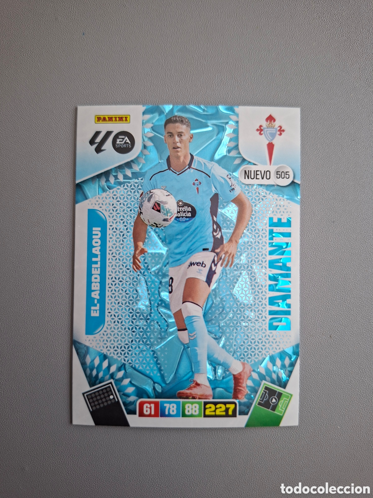 Cromos de f&uacute;tbol: El Abdellaoui Nuevo Diamante 505 Celta - Adrenalyn 2025 2026 25 26