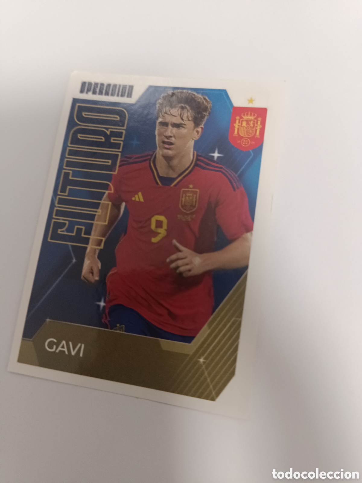Cromos de f&uacute;tbol: Vamos selecci&oacute;n euro 2024 carrefour 68 gavi