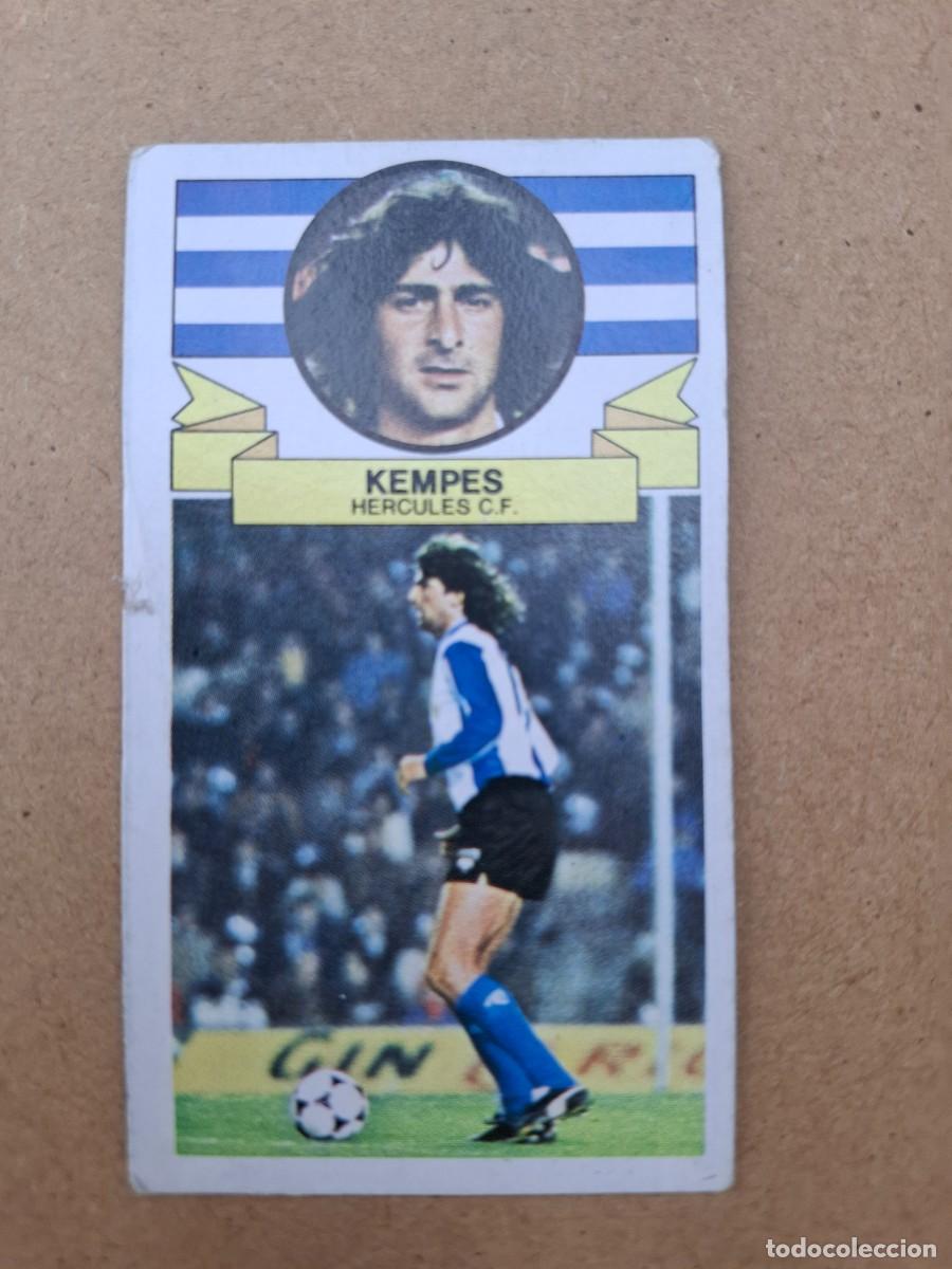 Cromos de Futebol: ESTE 85 86 1985 1986 - KEMPES - H&Eacute;RCULES CF ( NUNCA PEGADO ) CP8