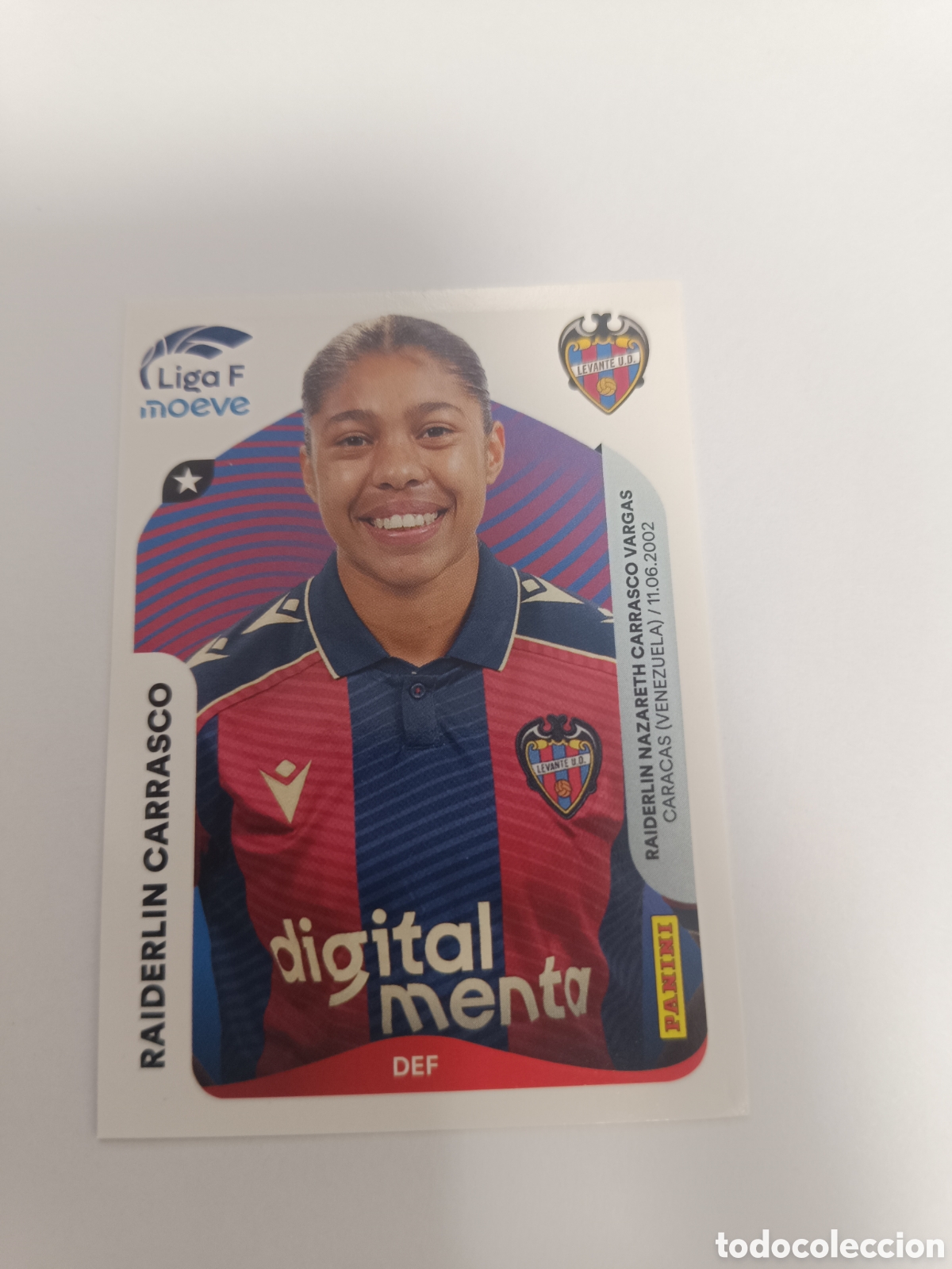 Cromos de f&uacute;tbol: Liga f moeve panini 232