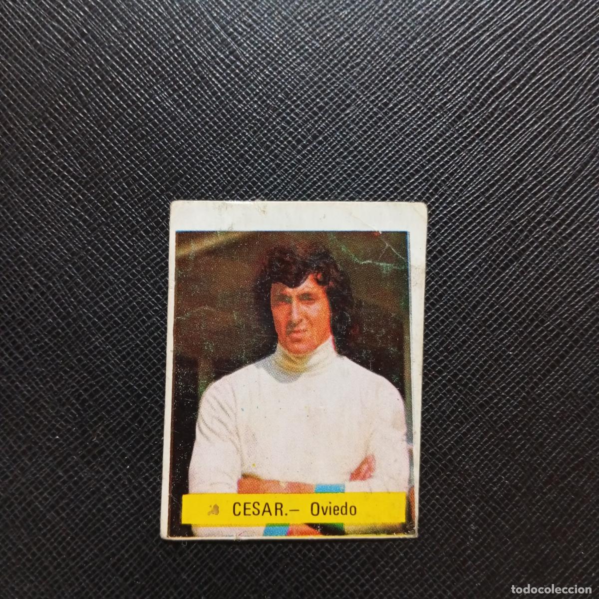 Cromos de f&uacute;tbol: CESAR OVIEDO FINI 1975 1976 CROMO FUTBOL LIGA 75 76 - DESPEGADO - A124 PG1