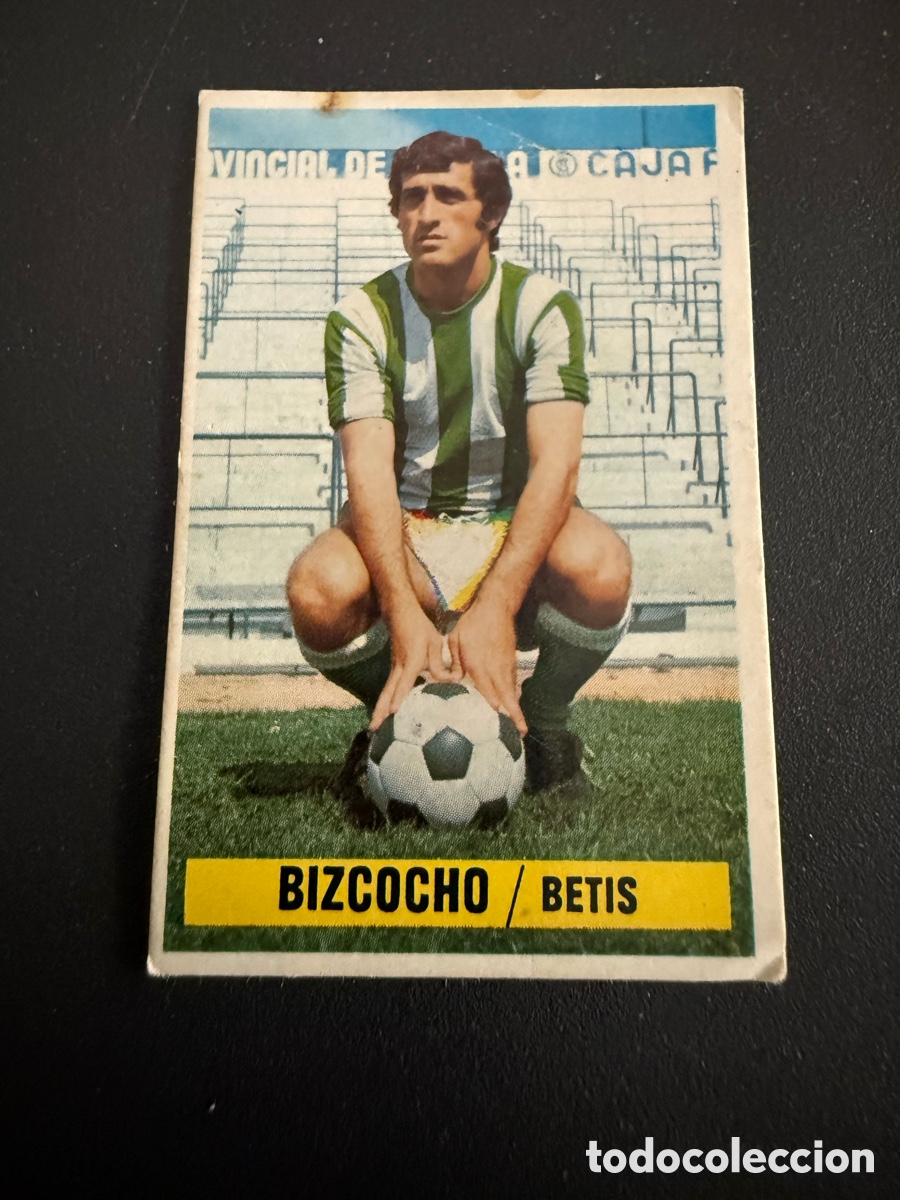 Cromos de f&uacute;tbol: ESTE. 74-75. BIZCOCHO. Betis. Nunca Pegado