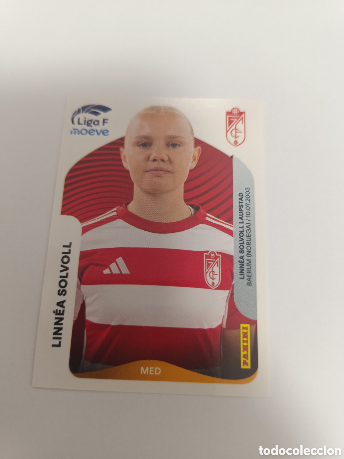Cromos de f&uacute;tbol: Liga f moeve panini 215