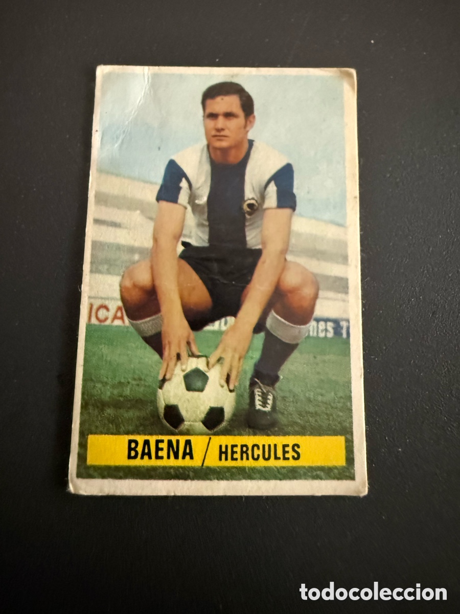 Cromos de f&uacute;tbol: ESTE. 74-75. BAENA. H&eacute;rcules. Nunca Pegado - Foto 1