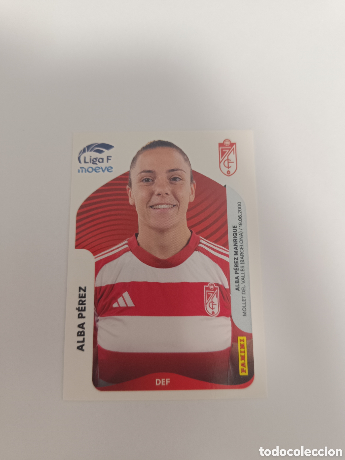 Cromos de f&uacute;tbol: Liga f moeve panini 208