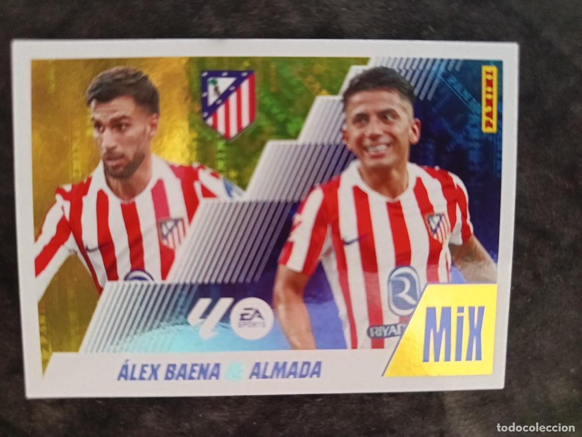 Football Stickers: LIGA ESTE 2025-26. #6 BIS. &Aacute;LEX BAENA & ALMADA &rdquo;MIX&rdquo;. AT.MADRID.