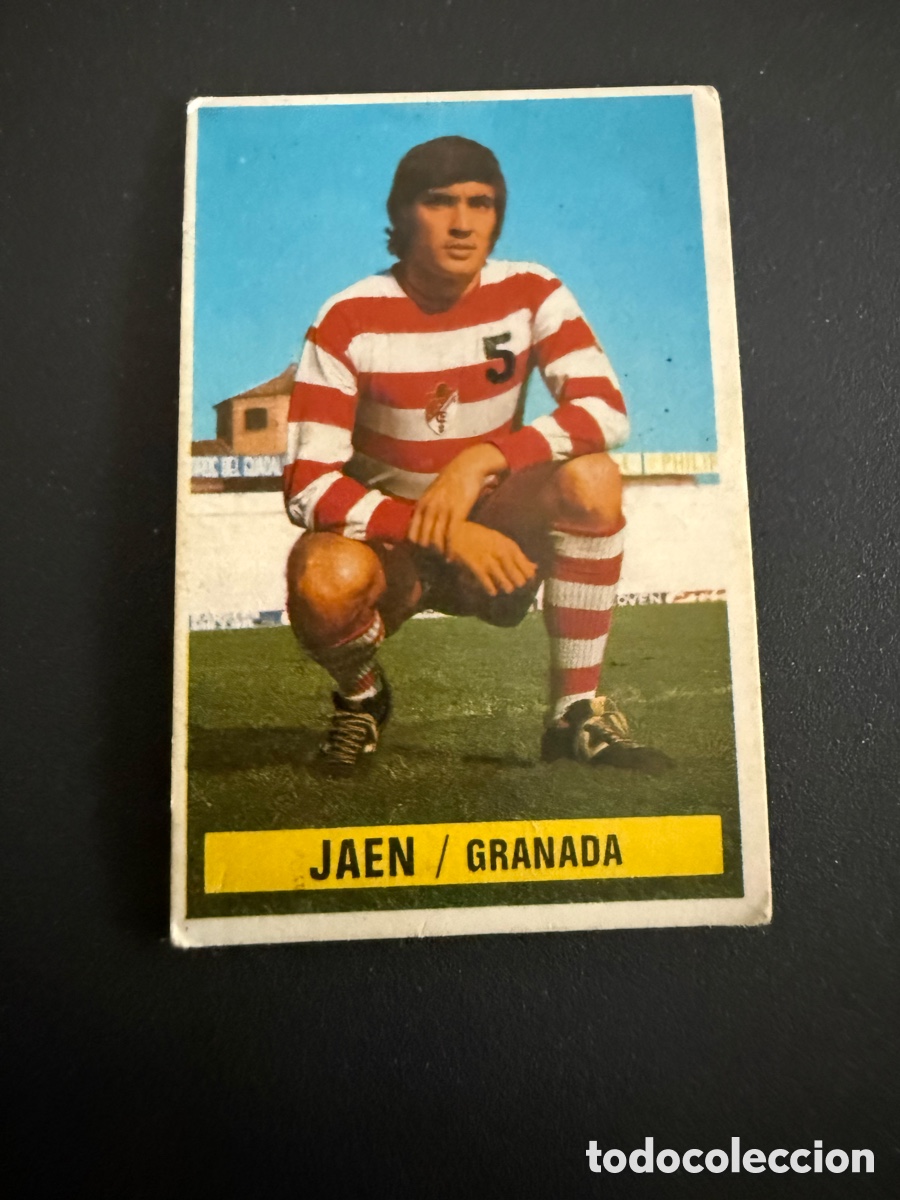Cromos de f&uacute;tbol: ESTE. 74-75. JA&Eacute;N. Granada. Nunca Pegado