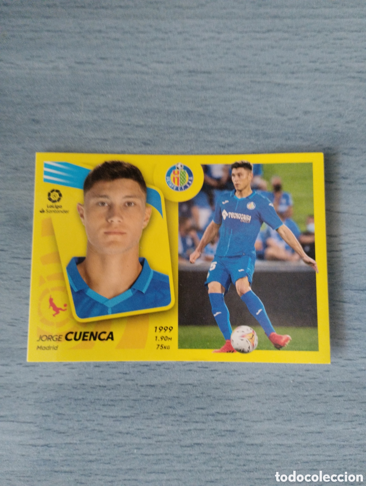 Cromos de f&uacute;tbol: Cromo ediciones este liga 21 22 coloca 11 bis cuenca Getafe sin pegar
