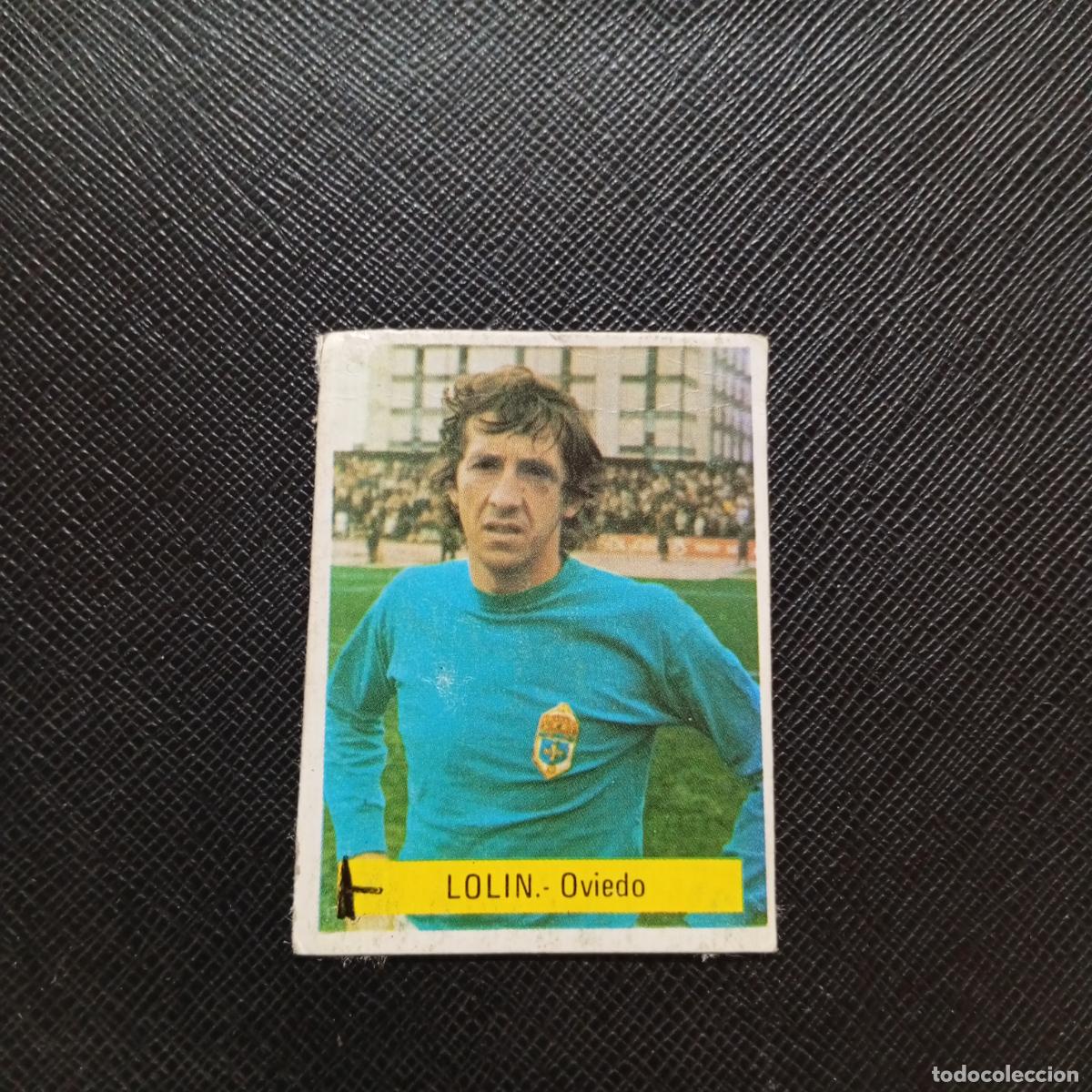 Cromos de f&uacute;tbol: LOLIN OVIEDO FINI 1975 1976 CROMO FUTBOL LIGA 75 76 - DESPEGADO - A124 PG19