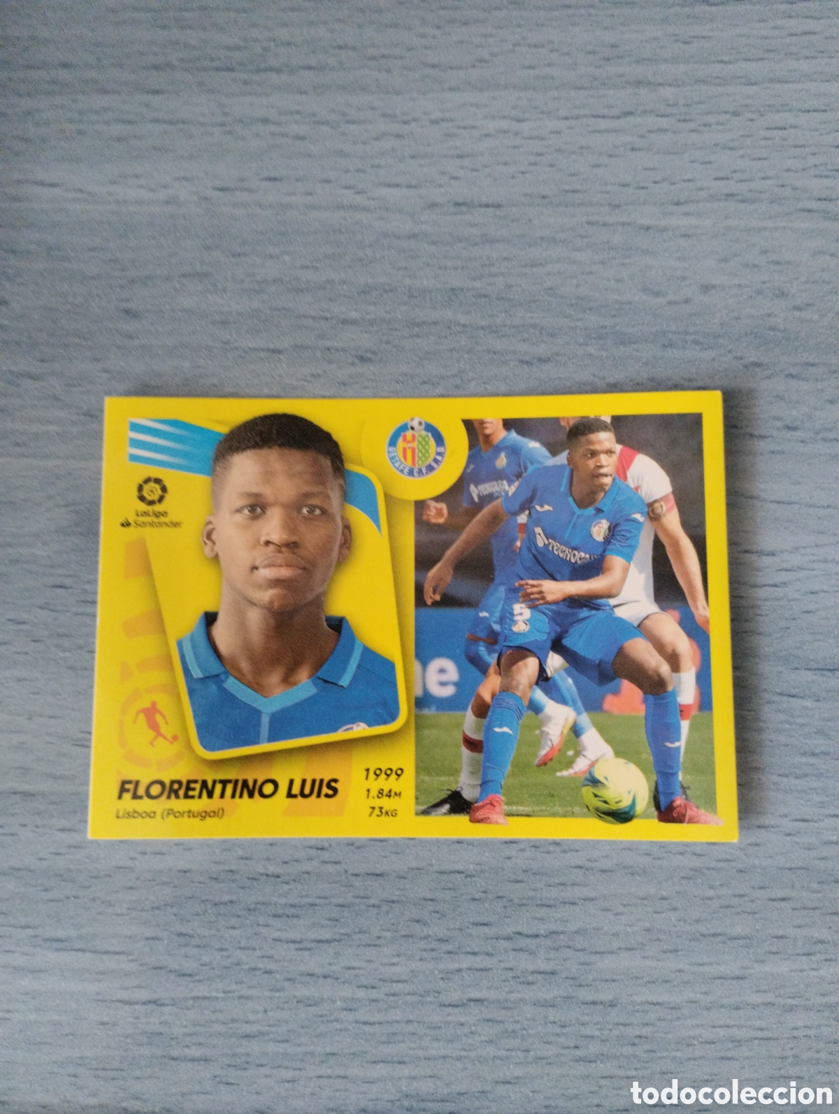 Cromos de f&uacute;tbol: Cromo ediciones este liga 21 22 coloca 17 bis florentino luis getafe sin pegar