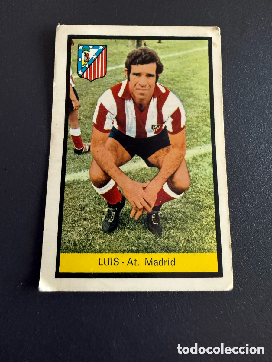 Fu&szlig;ball-Sticker: FHER. 72-73. LUIS ARAGON&Eacute;S ( Atl&eacute;tico). Recuperado