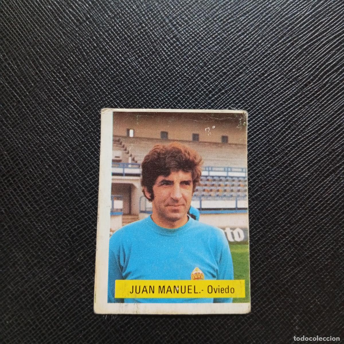 Cromos de f&uacute;tbol: JUAN MANUEL OVIEDO FINI 1975 1976 CROMO FUTBOL LIGA 75 76 - DESPEGADO - A124 PG37