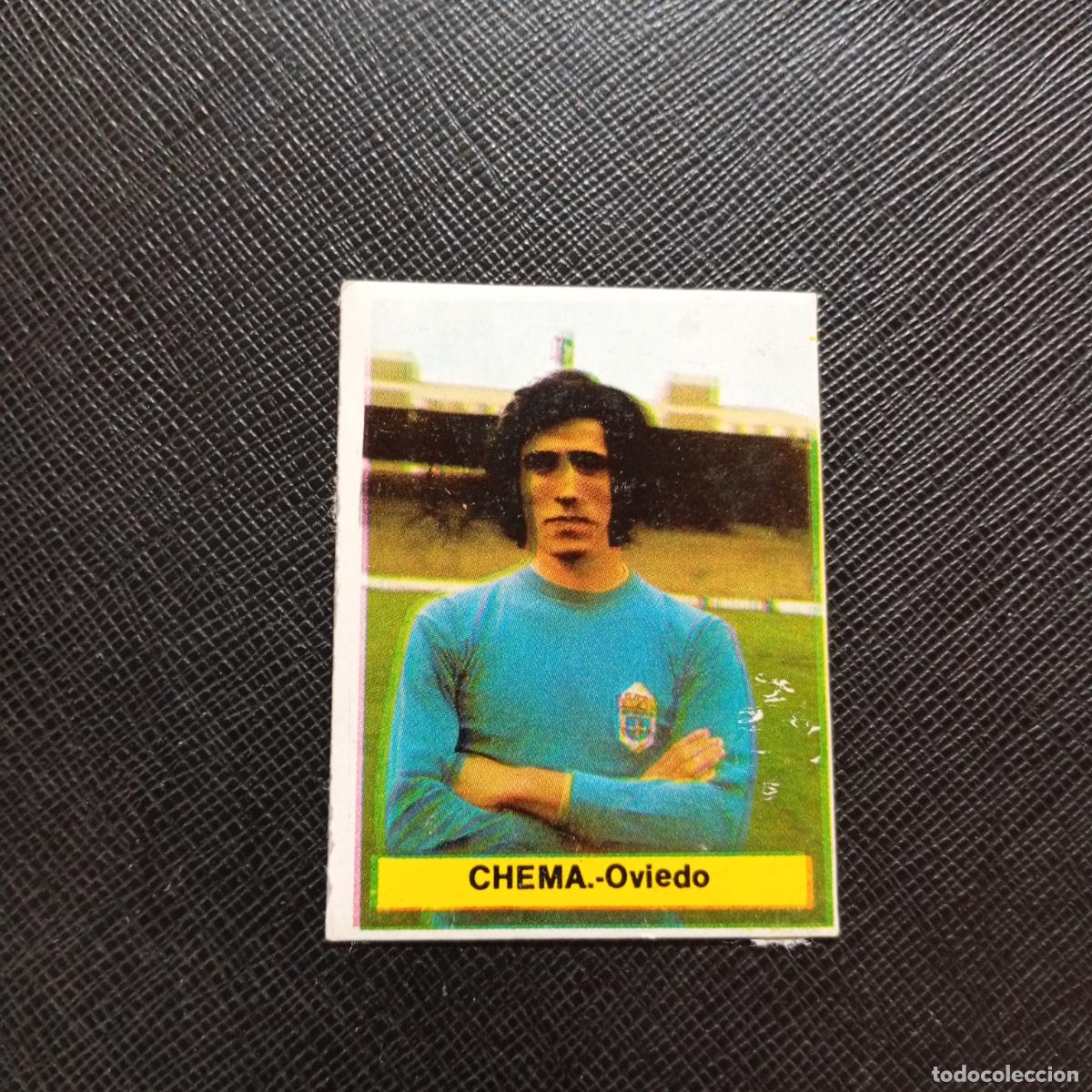 Cromos de f&uacute;tbol: CHEMA OVIEDO FINI 1975 1976 CROMO FUTBOL LIGA 75 76 - DESPEGADO - A124 PG37