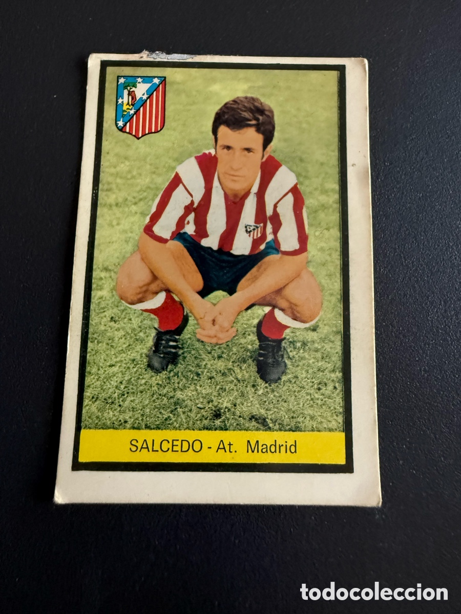Cromos de f&uacute;tbol: FHER 72-73. SALCEDO ( Atl&eacute;tico). Recuperado