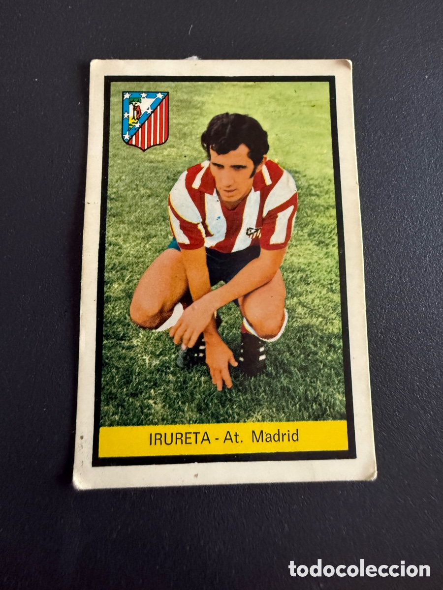 Cromos de f&uacute;tbol: FHER 72-73. IRURETA ( Atl&eacute;tico). Recuperado