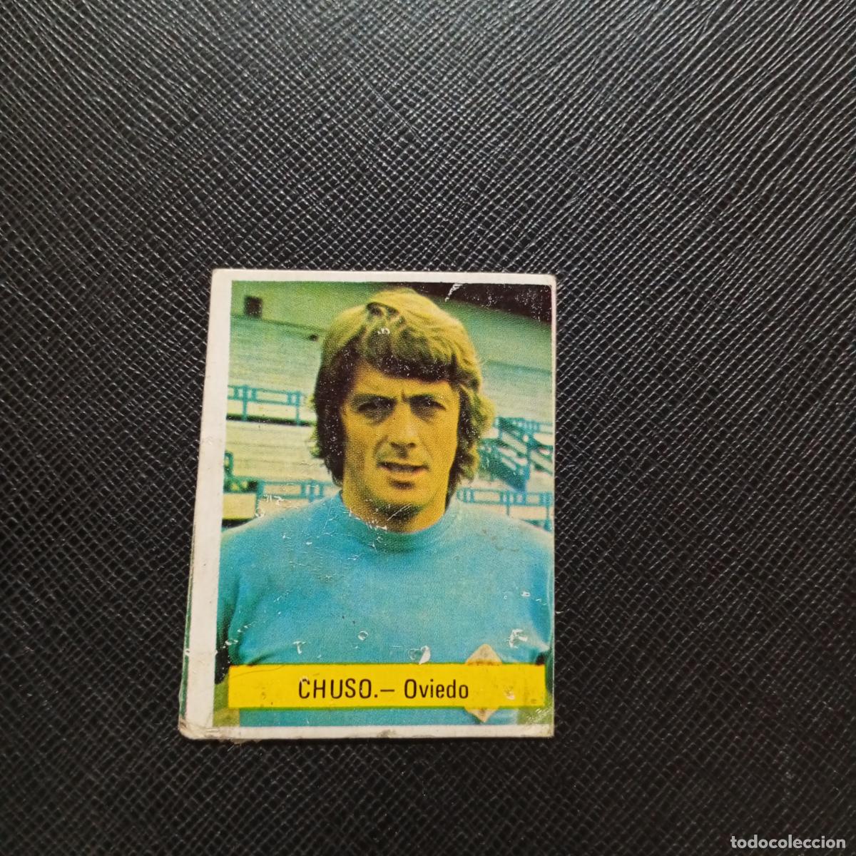 Cromos de f&uacute;tbol: CHUSO OVIEDO FINI 1975 1976 CROMO FUTBOL LIGA 75 76 - DESPEGADO - A124 PG46
