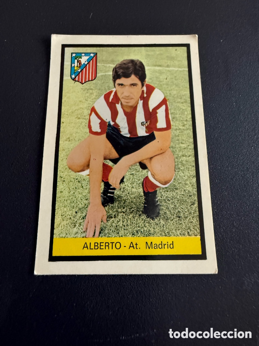 Cromos de f&uacute;tbol: FHER 72-73. ALBERTO ( Atl&eacute;tico). Nunca Pegado