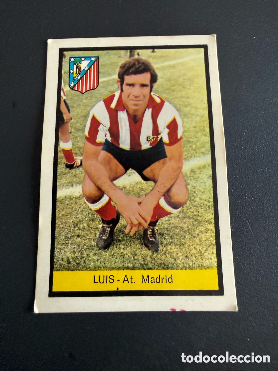 Cromos de f&uacute;tbol: FHER 72-73. LUIS ARAGON&Eacute;S ( Atl&eacute;tico). Nunca Pegado