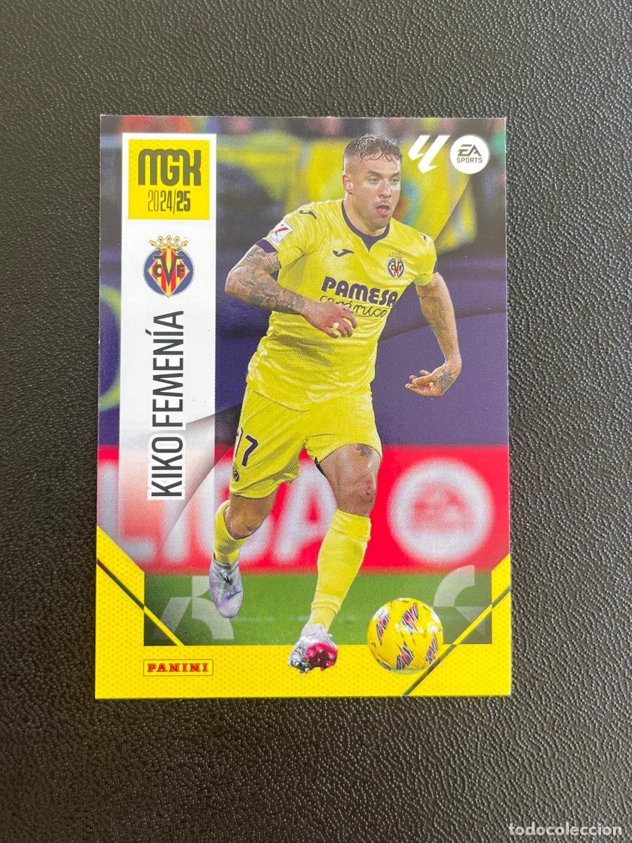 Cromos de f&uacute;tbol: 365 KIKO FEMEN&Iacute;A VILLARREAL CF MGK MEGACRACKS 24 25 PANINI CROMO LA LIGA EA SPORTS 2024 2025