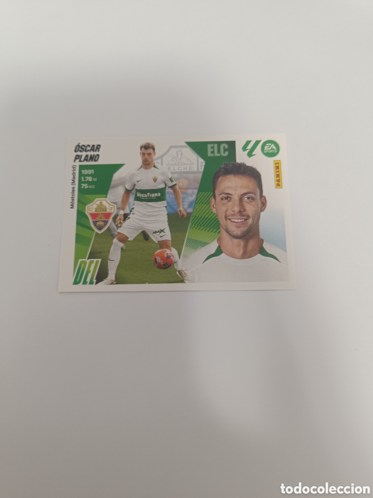 Cromos de f&uacute;tbol: Panini liga este 25-26 elche &Oacute;scar plano 19