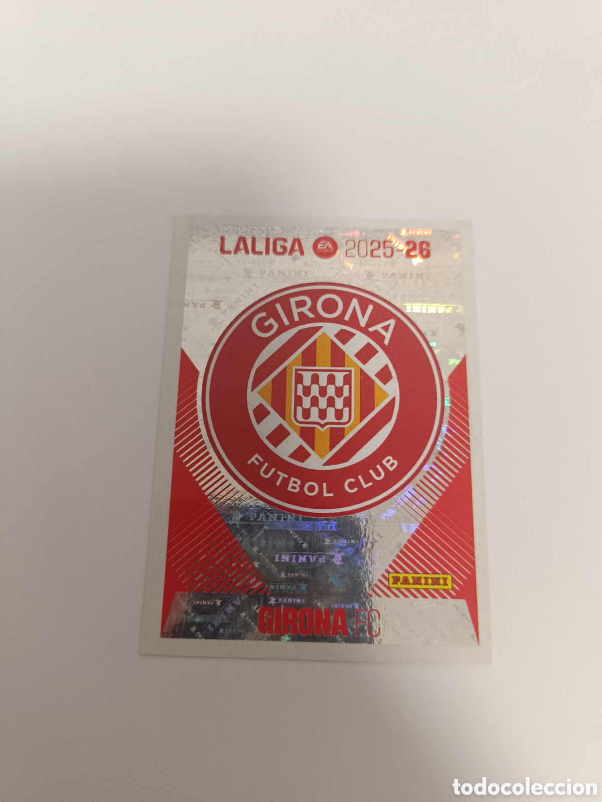 Cromos de f&uacute;tbol: Panini liga este 25-26 1 Girona escudo