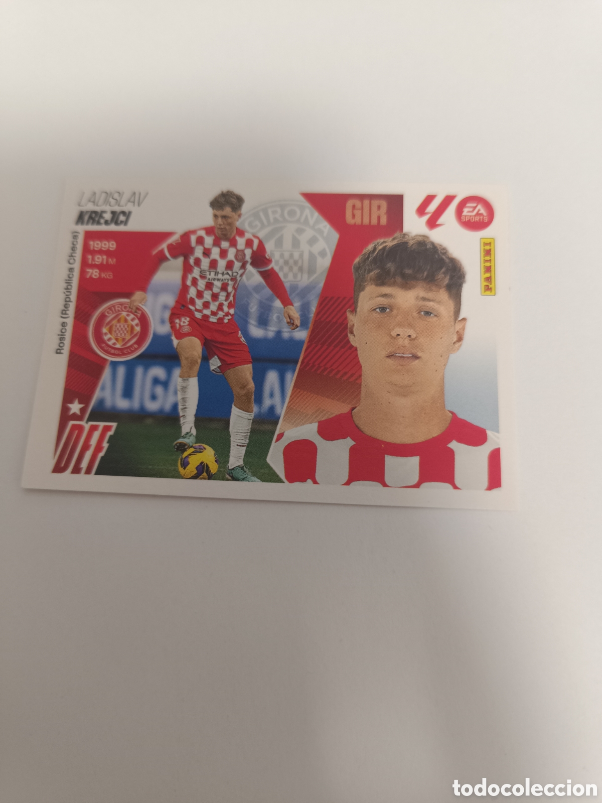 Cromos de f&uacute;tbol: Panini liga este 25-26 krejci Girona 8