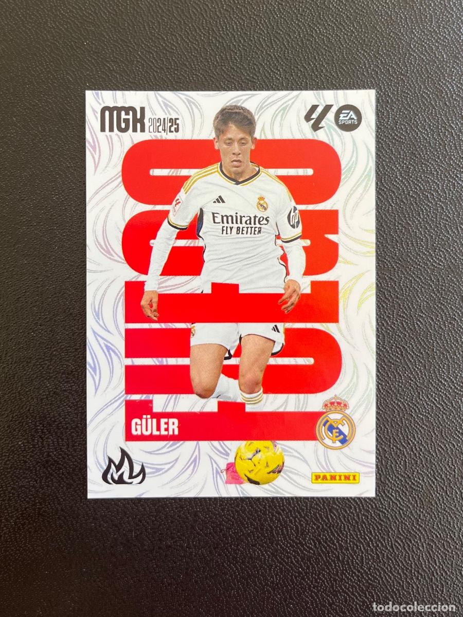 Figurine di Calcio: 380 ARDA G&Uuml;LER FUEGO REAL MADRID MGK MEGACRACKS 24 25 PANINI CROMO LA LIGA EA SPORTS 2024 2025