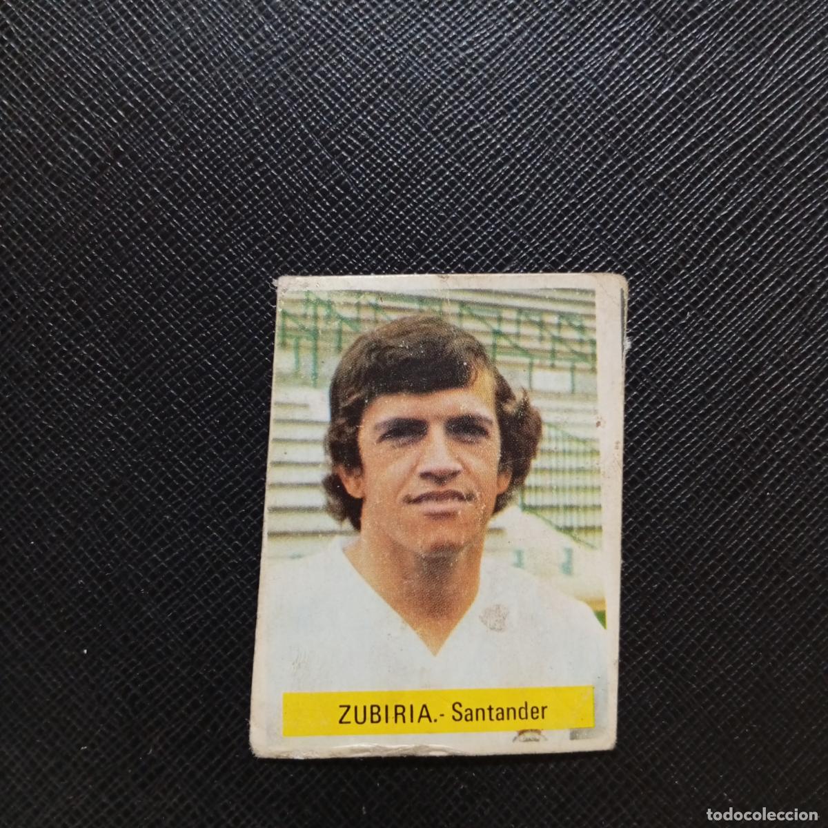 Figurine di Calcio: ZUBIRIA RACING SANTANDER FINI 1975 1976 CROMO FUTBOL LIGA 75 76 - DESPEGADO - A124 PG73