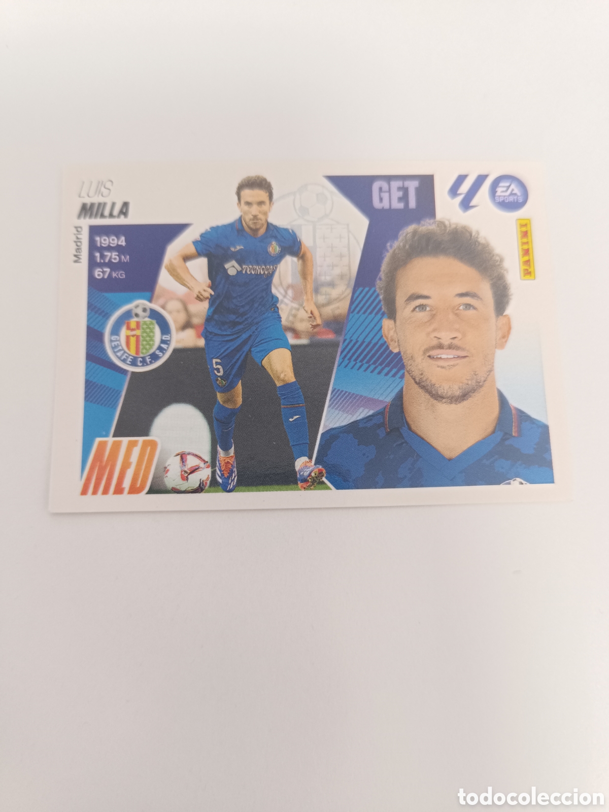 Figurine di Calcio: Panini liga este 25-26 luis milla Getafe 14