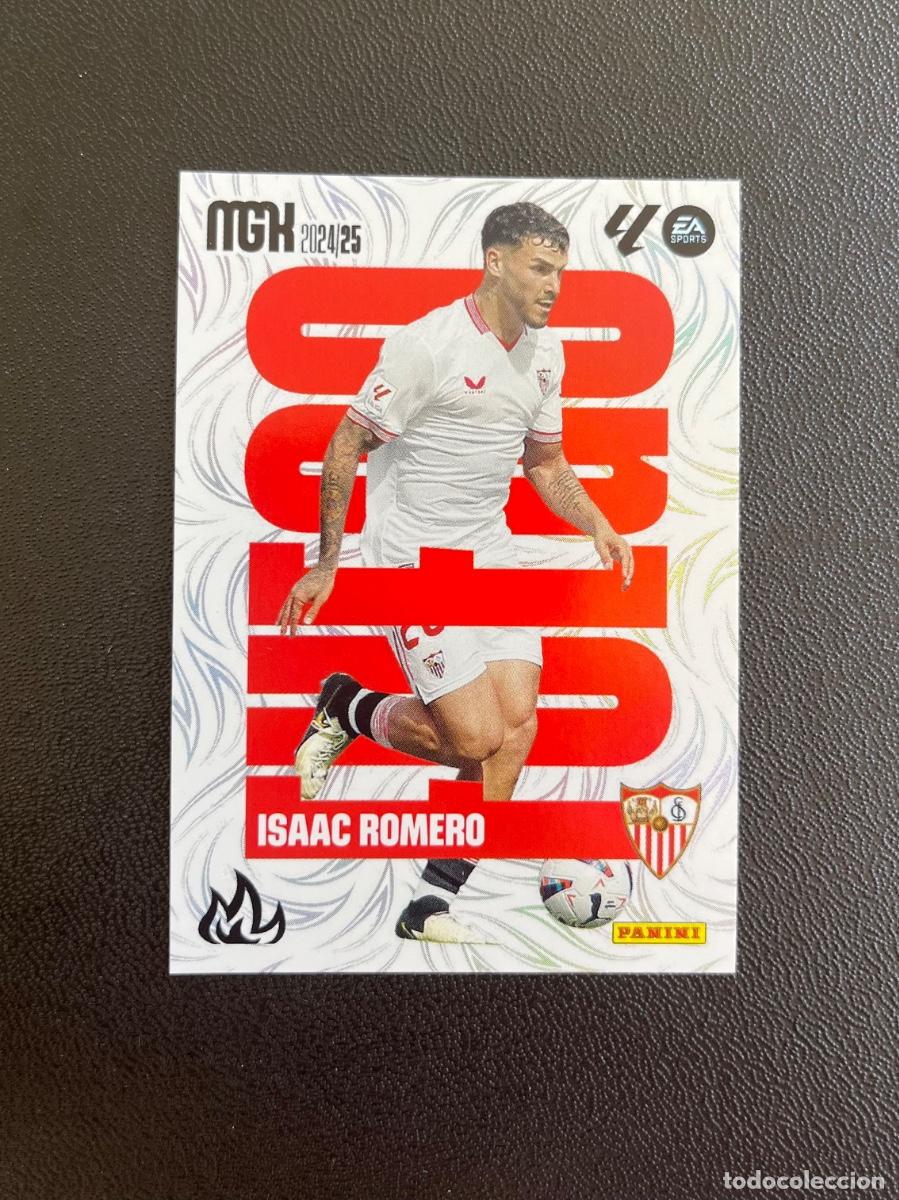 Figurine di Calcio: 381 ISAAC ROMER FUEGO SEVILLA FC MGK MEGACRACKS 24 25 PANINI CROMO LA LIGA EA SPORTS 2024 2025