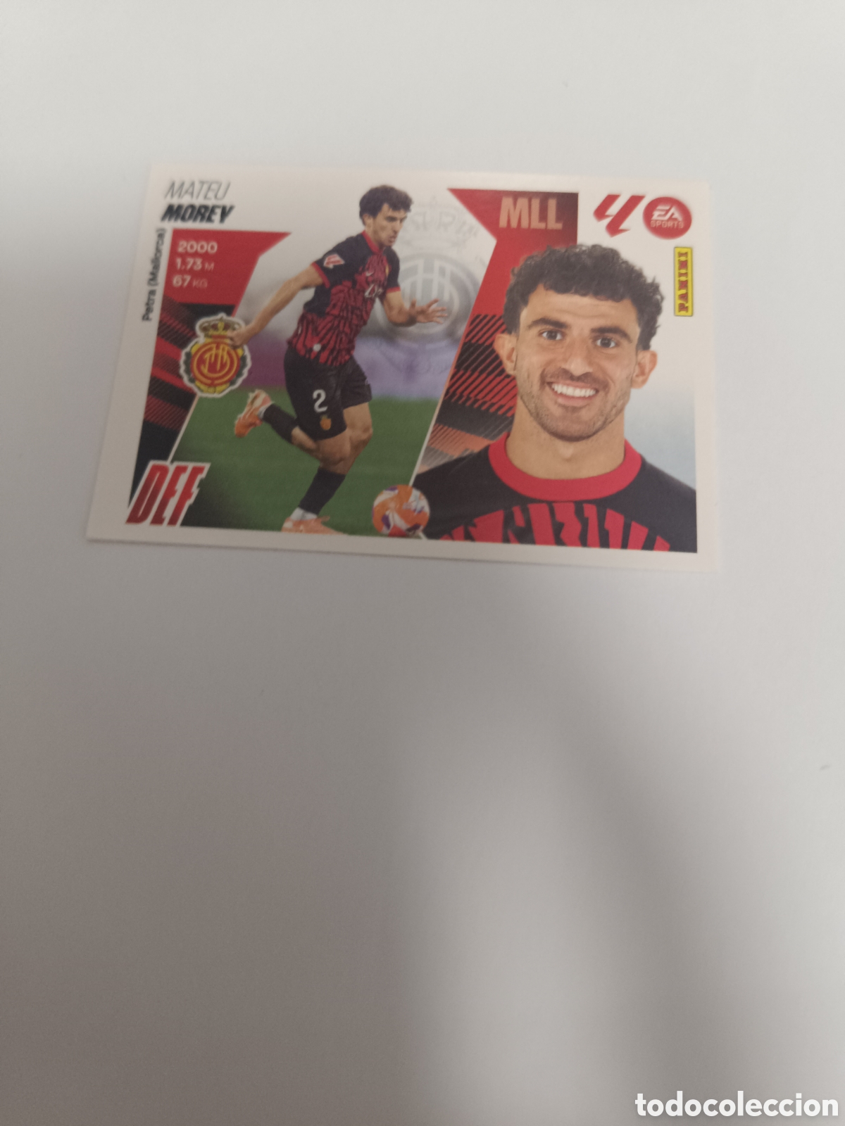 Cromos de f&uacute;tbol: Panini liga este 25-26 Mateu morey 5 B mallorca