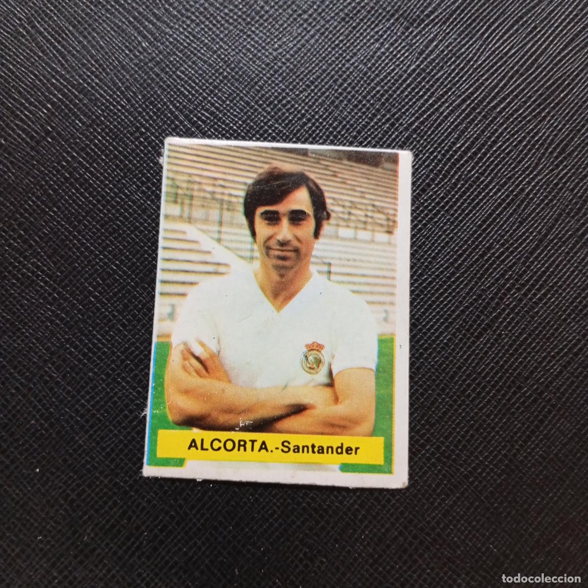 Cromos de f&uacute;tbol: ALCORTA RACING SANTANDER FINI 1975 1976 CROMO FUTBOL LIGA 75 76 - DESPEGADO - A124 PG82