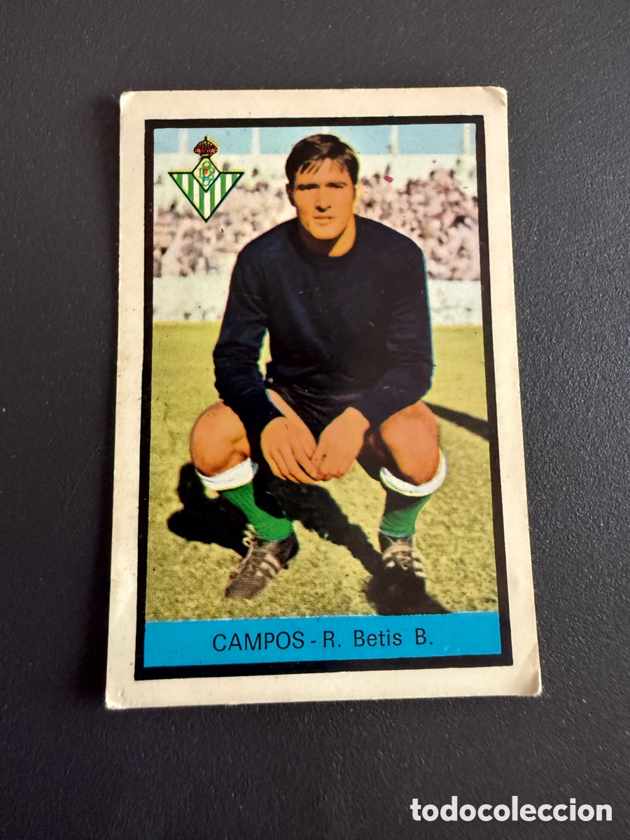 Cromos de f&uacute;tbol: FHER 72-73. CAMPOS ( Real Betis). Nunca Pegado
