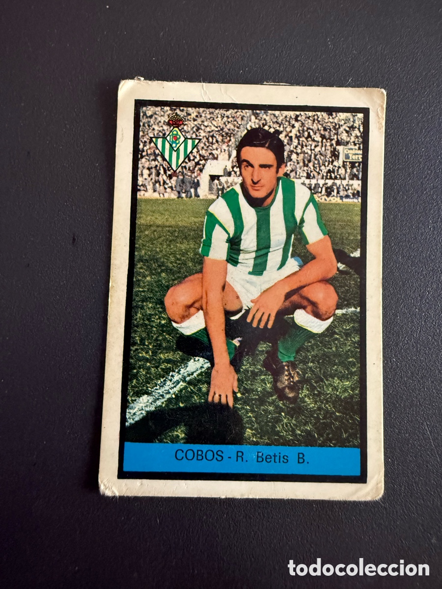 Cromos de f&uacute;tbol: FHER 72-73. COBOS ( Real Betis). Recuperado