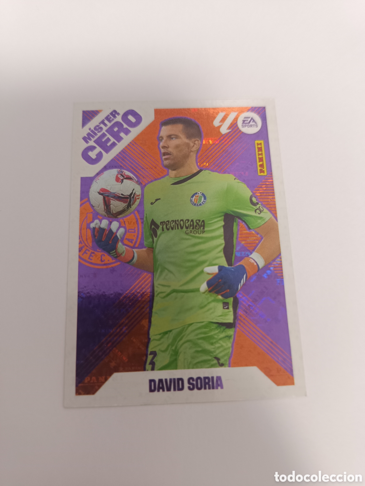 Cromos de f&uacute;tbol: Panini liga este 25-26 mister cero David Soria 3