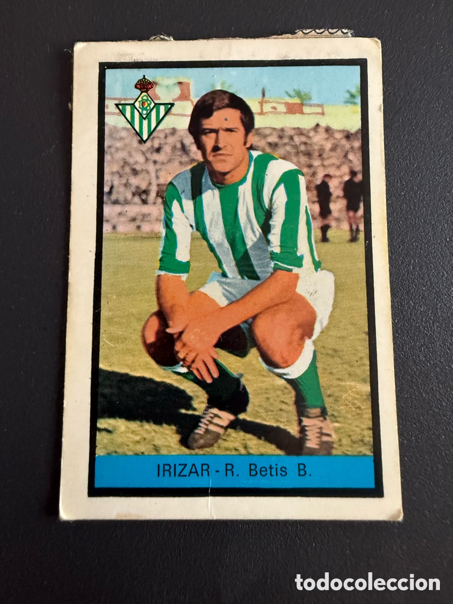 Cromos de f&uacute;tbol: FHER 72-73. IRIZAR ( Real Betis ). Recuperado