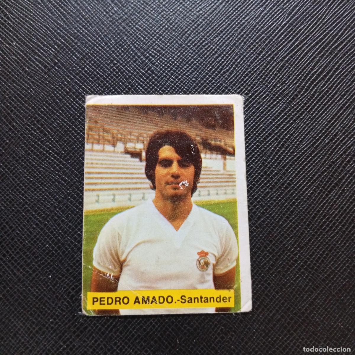 Cromos de f&uacute;tbol: PEDRO AMADO RACING SANTANDER FINI 1975 1976 CROMO FUTBOL LIGA 75 76 - DESPEGADO - A124 PG91