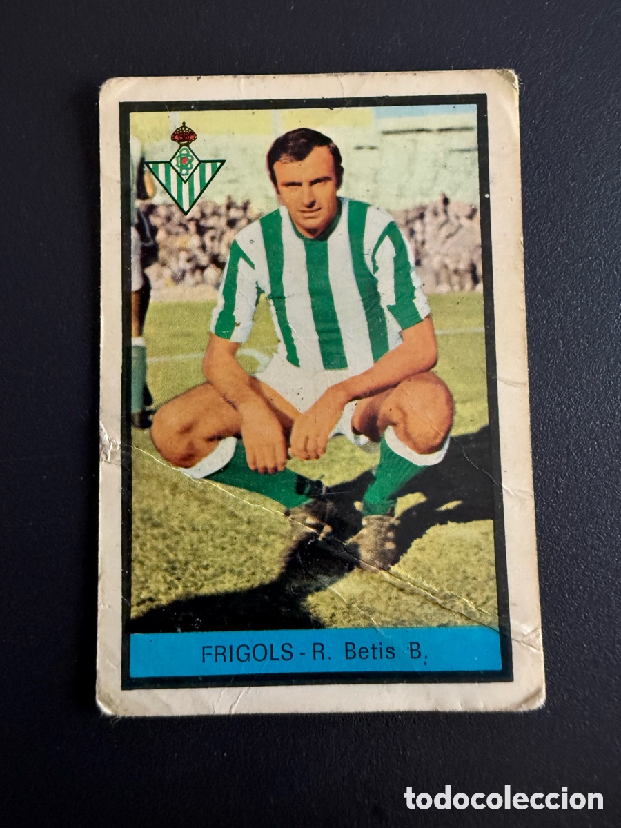 Cromos de f&uacute;tbol: FHER 72-73. FRIGOLS ( Real Betis). Nunca Pegado
