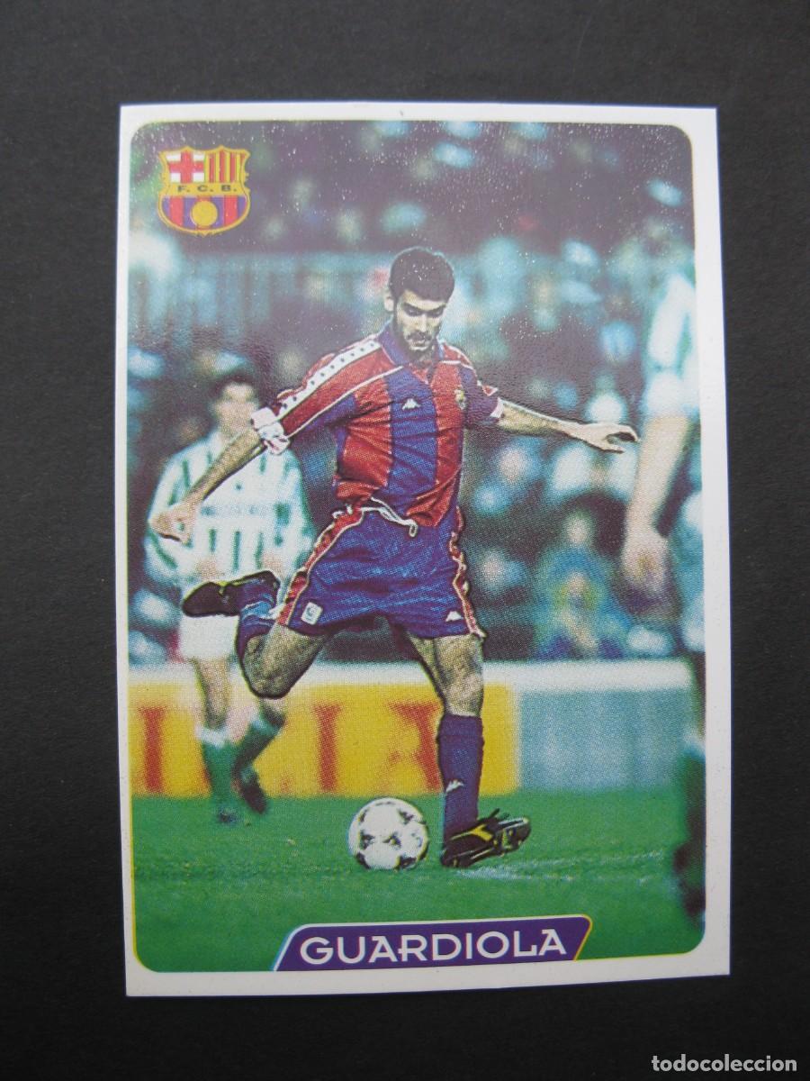 Cromos de f&uacute;tbol: GUARDIOLA (F.C. BARCELONA) - N&ordm; 66 - LAS FICHAS DE LA LIGA 95-96 -MUNDICROMO.