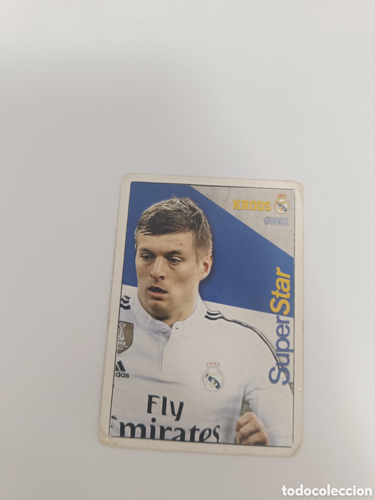 Cromos de f&uacute;tbol: Toni kroos mundi cromo las fichas quiz de la liga 2016 real madrid
